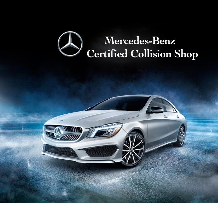 mercedes benz certified collision repair logo